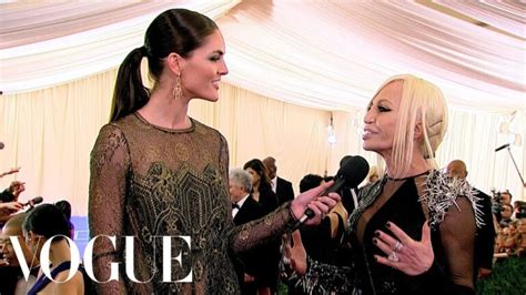 vogue 100th anniversary gala versace|Donatella Versace Steals the Spotlight at Vogue’s 100.